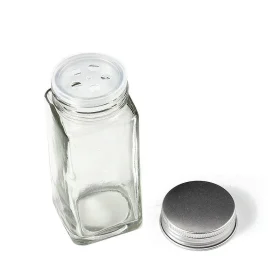 Home 4 oz glass spice jar bottle container
