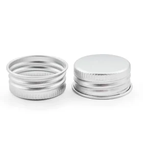 Home aluminum cap 28mm custom aluminum cap lids