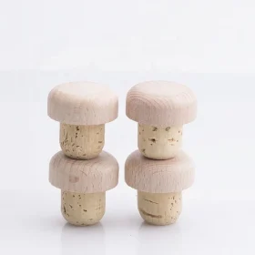 Home high quality primary colour glass bottle cork