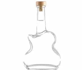 Home 700-ML-Guitar-Shaped-Spirit-Liquor-Bottle — GlazCan glass packaging